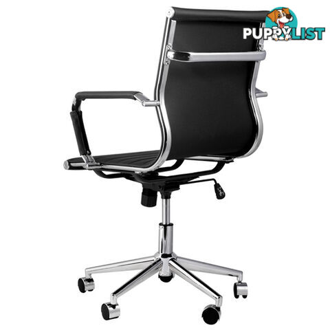 Eames Replica PU Leather Executive Designer Office Chair Black