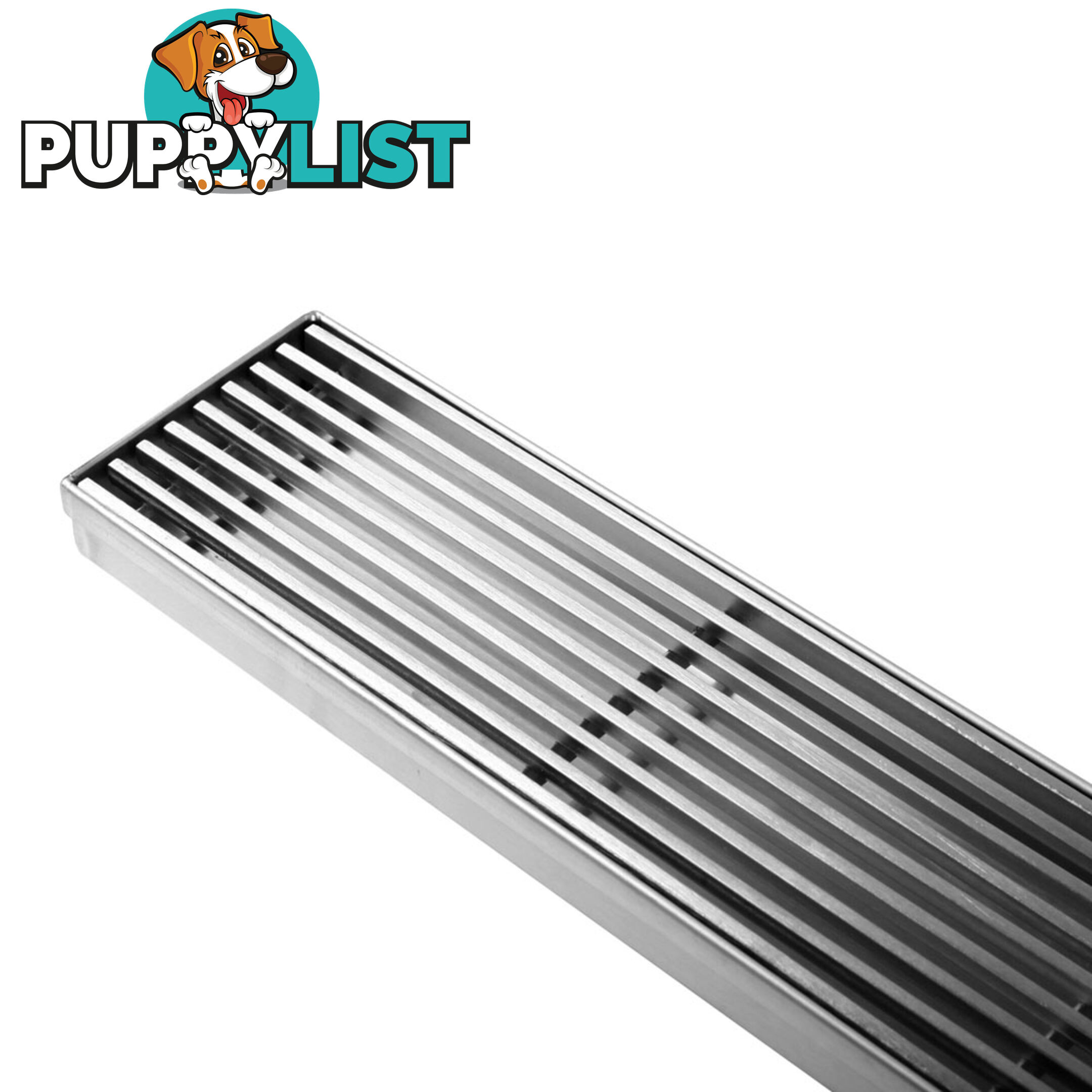 Heelguard Stainless Steel Shower Grate Drain Floor Bathroom 1000mm