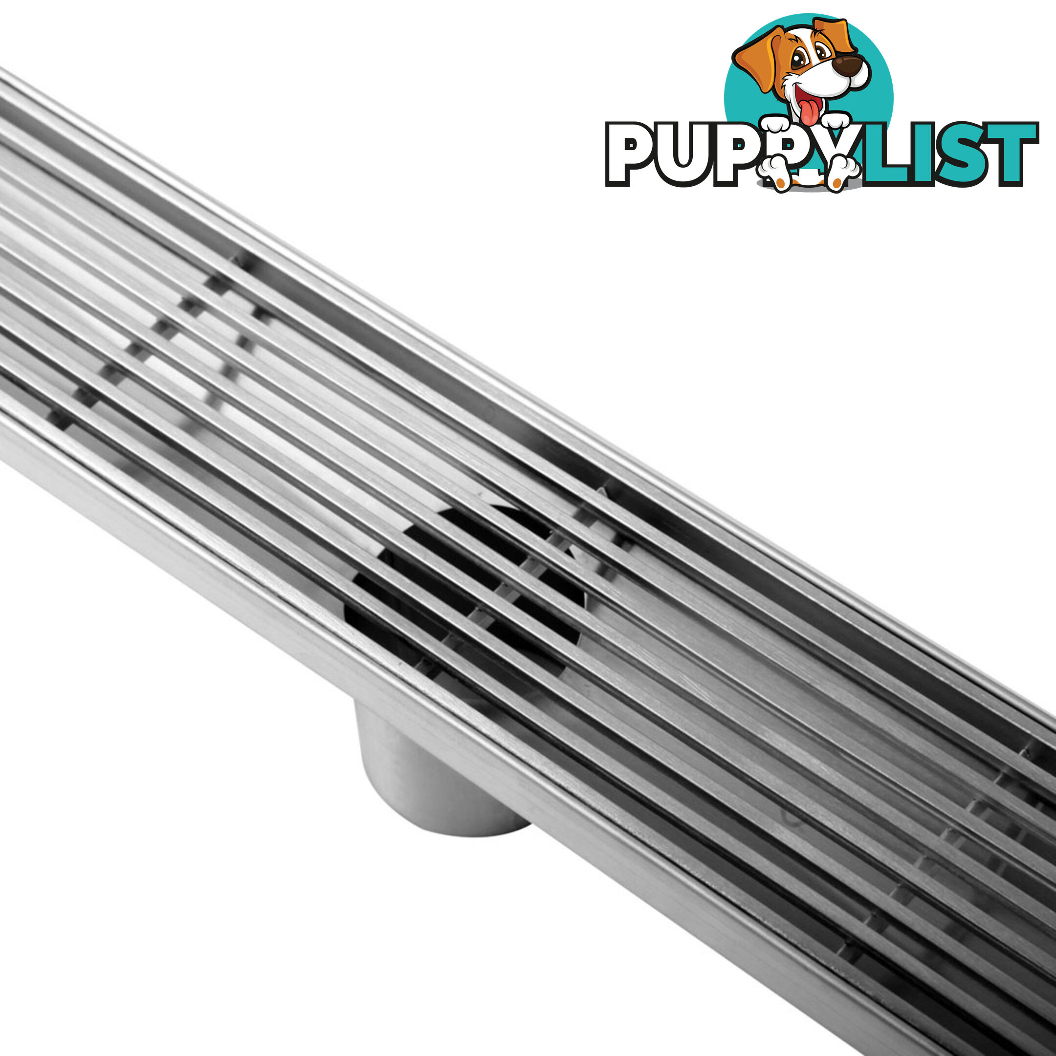 Heelguard Stainless Steel Shower Grate Drain Floor Bathroom 1000mm