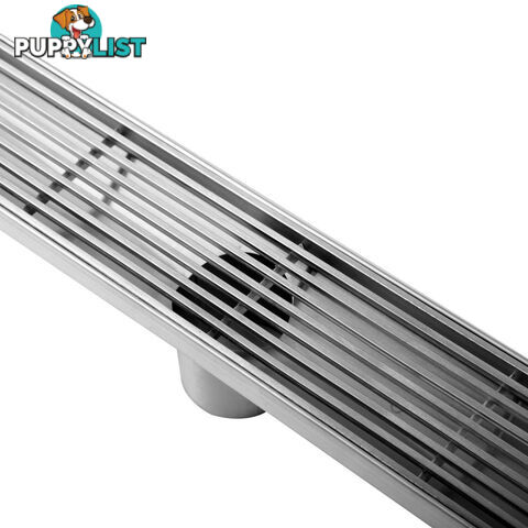 Heelguard Stainless Steel Shower Grate Drain Floor Bathroom 1000mm