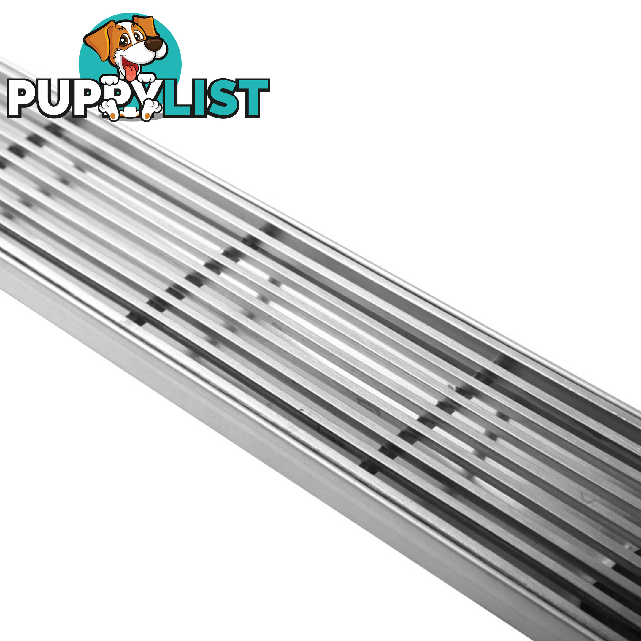 Heelguard Stainless Steel Shower Grate Drain Floor Bathroom 1000mm