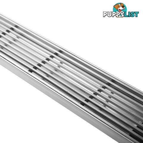 Heelguard Stainless Steel Shower Grate Drain Floor Bathroom 1000mm