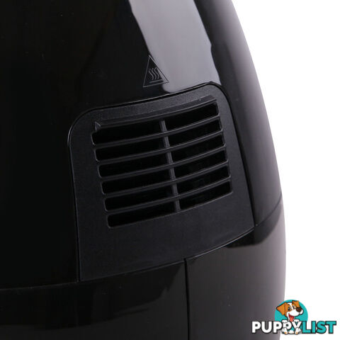 2.2L Low Fat Oil Less Air Fryer Black