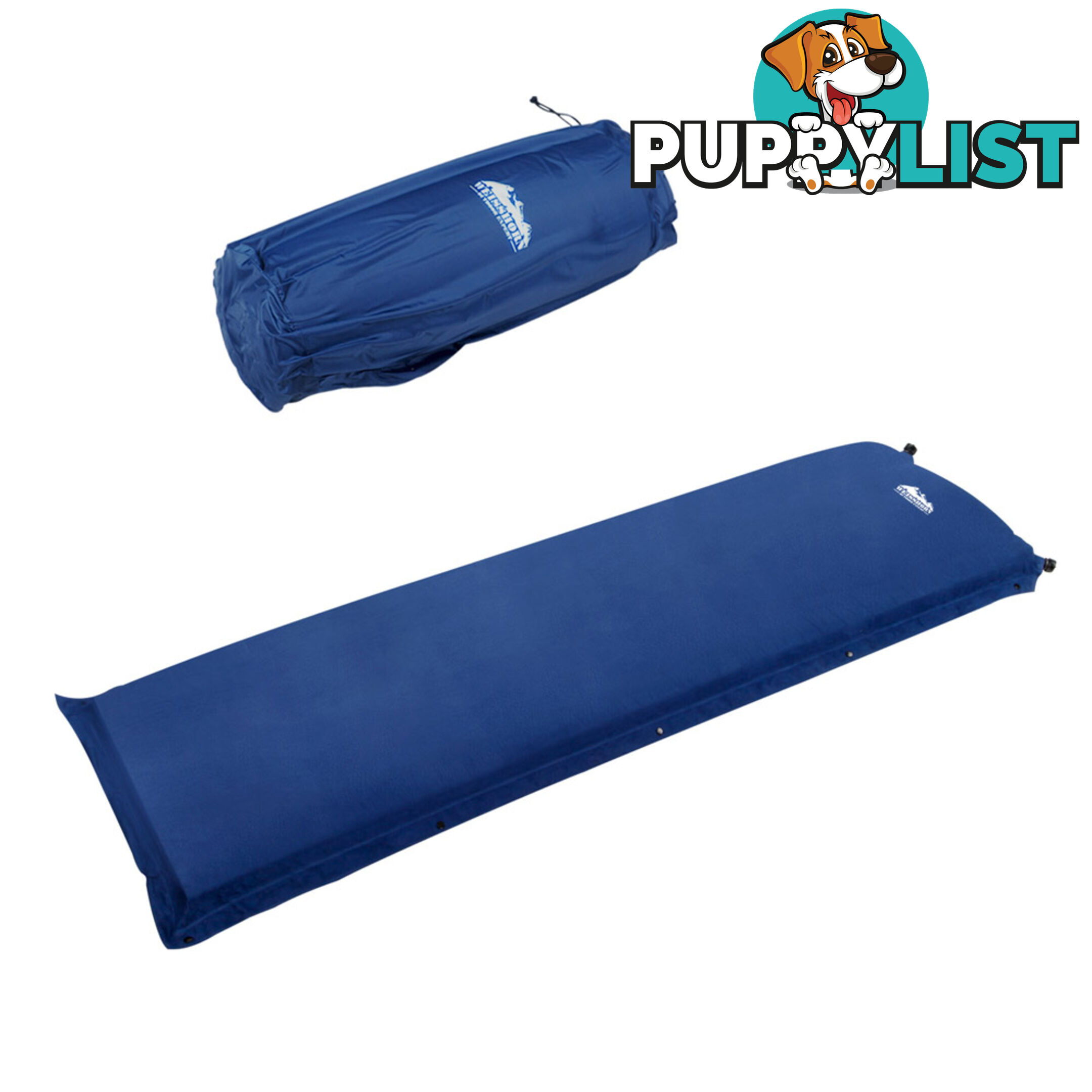 Self inflating Mattress Single 8cm Blue