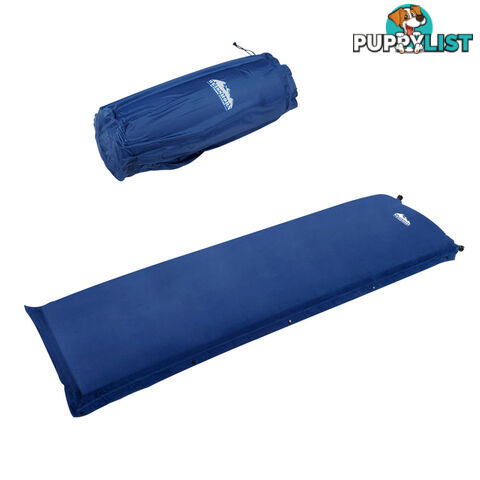 Self inflating Mattress Single 8cm Blue