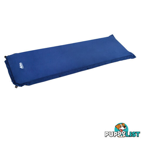 Self inflating Mattress Single 8cm Blue