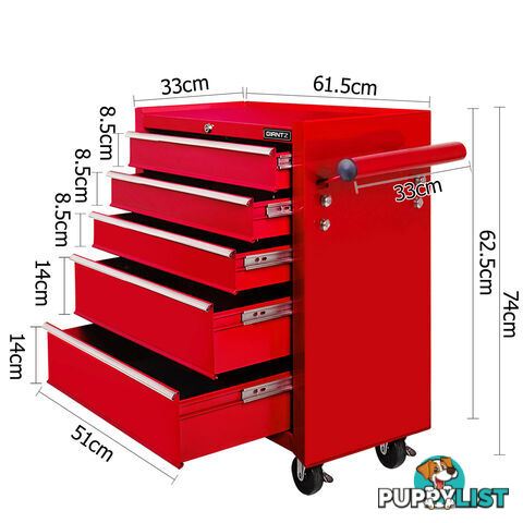 Drawers Roller Toolbox Cabinet