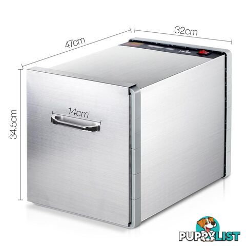 Stainless Steel Food Dehydrator _ 10 Trays