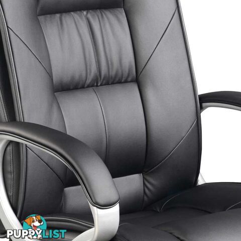 Executive PU Leather Office Computer Chair Black