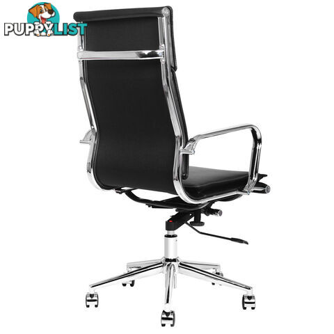 Executive PU Leather Office Computer Chair Black