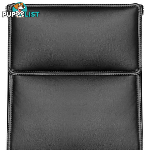 Executive PU Leather Office Computer Chair Black