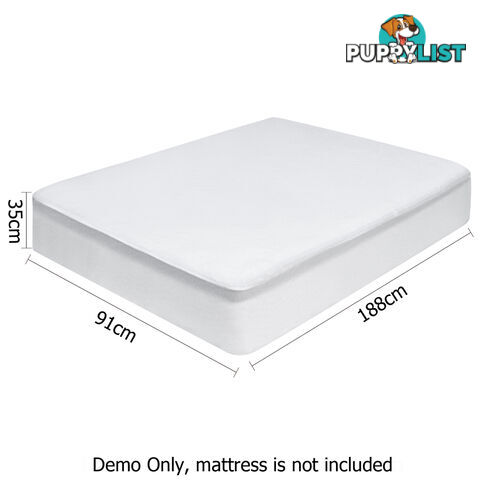 Waterproof Mattress Protector - Single