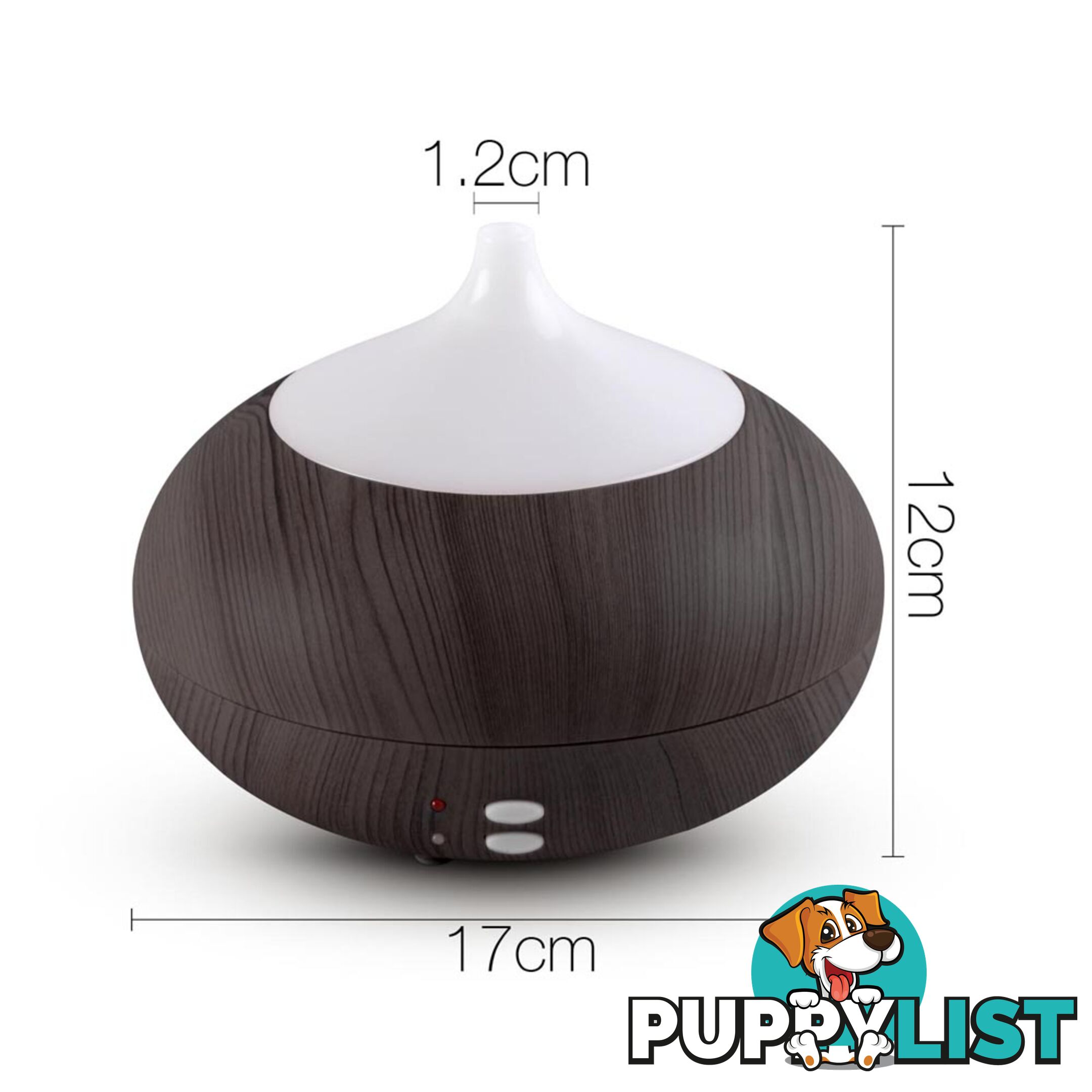 300ml 4-in-1 Aroma Diffuser Dark Wood