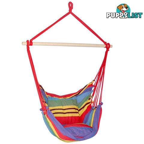 Hammock Swing Chair w/ Cushion Multi-colour