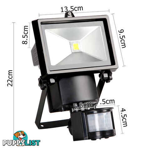 5W COB LED Solar Motion Detection Sensor Security Light