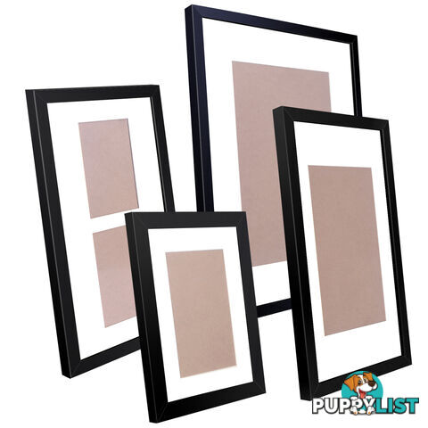 20 pcs Photo Frames Set Wall Black