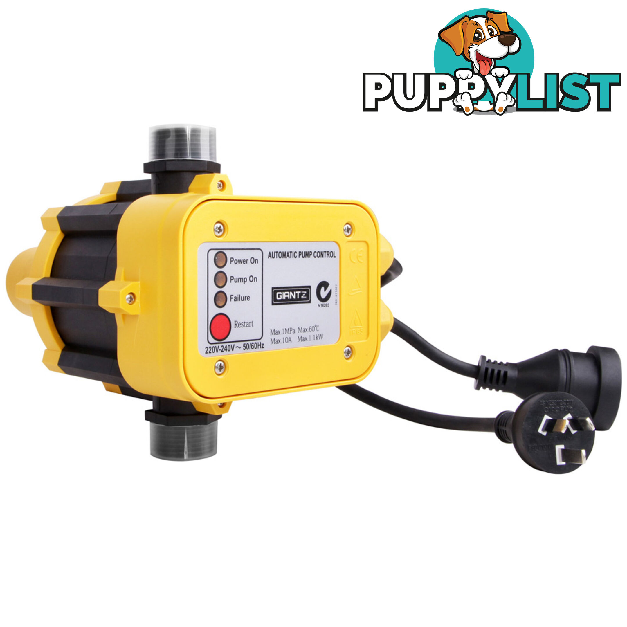 Automatic Pressure Controller Yellow