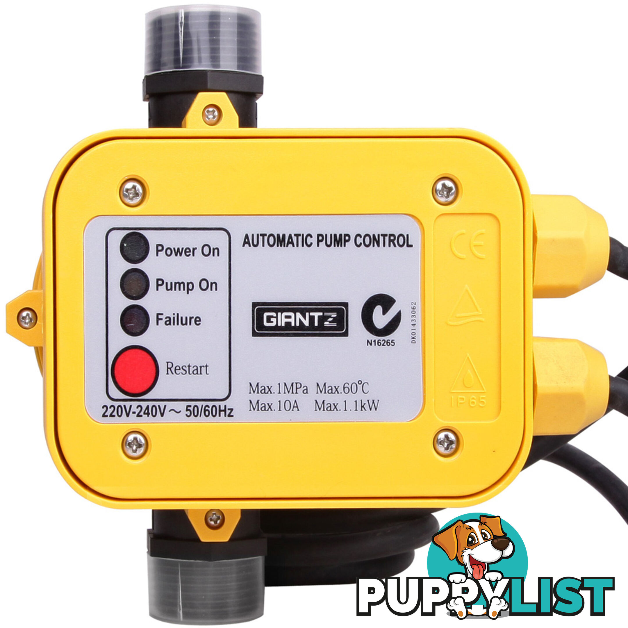 Automatic Pressure Controller Yellow