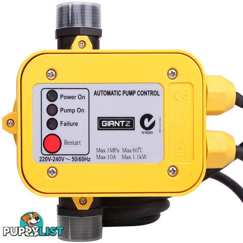 Automatic Pressure Controller Yellow