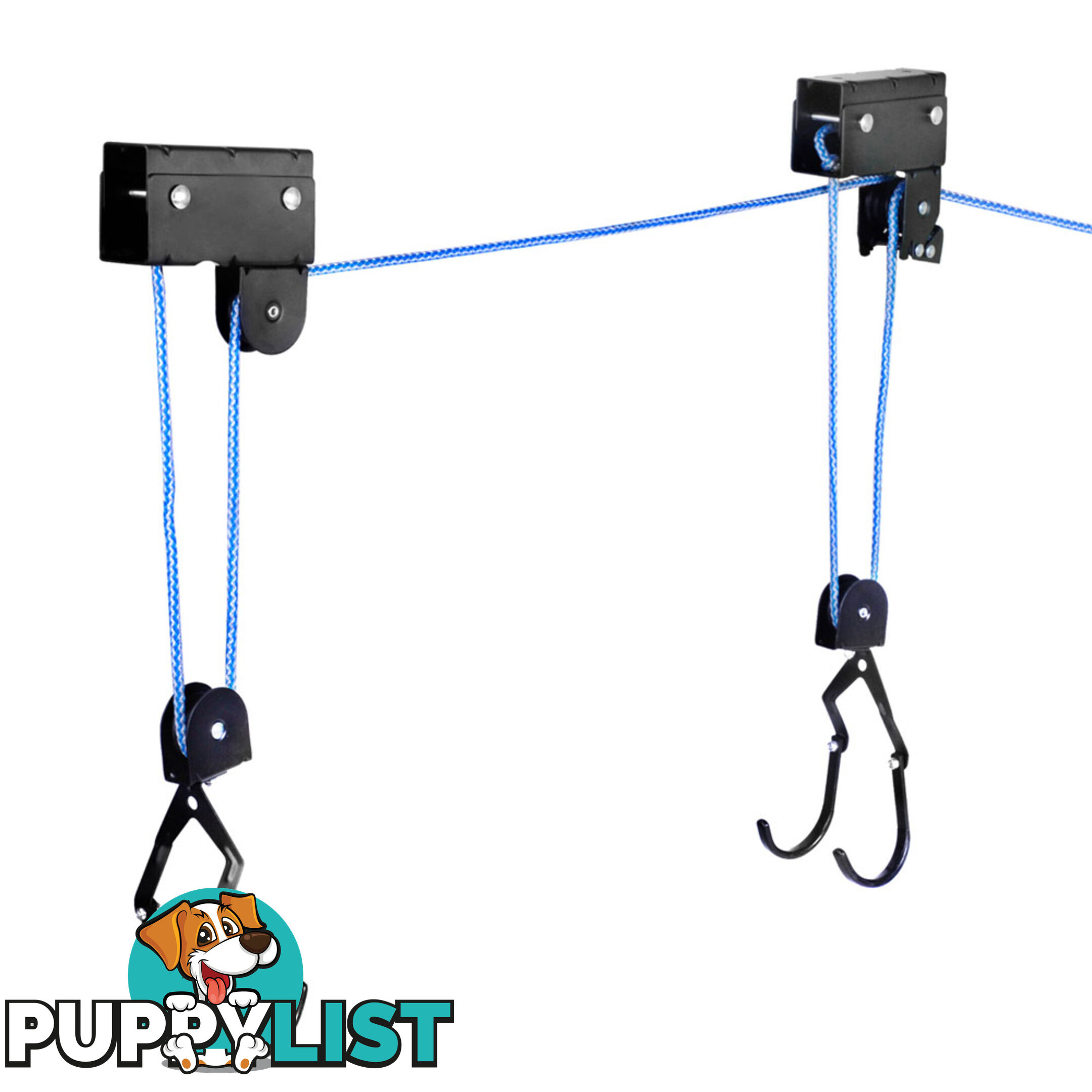 2 x Kayak Hoist Ceiling Rack