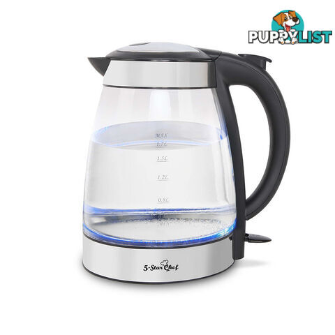 LED Cordless Glass Kettle _ 1.7L