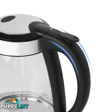 LED Cordless Glass Kettle _ 1.7L