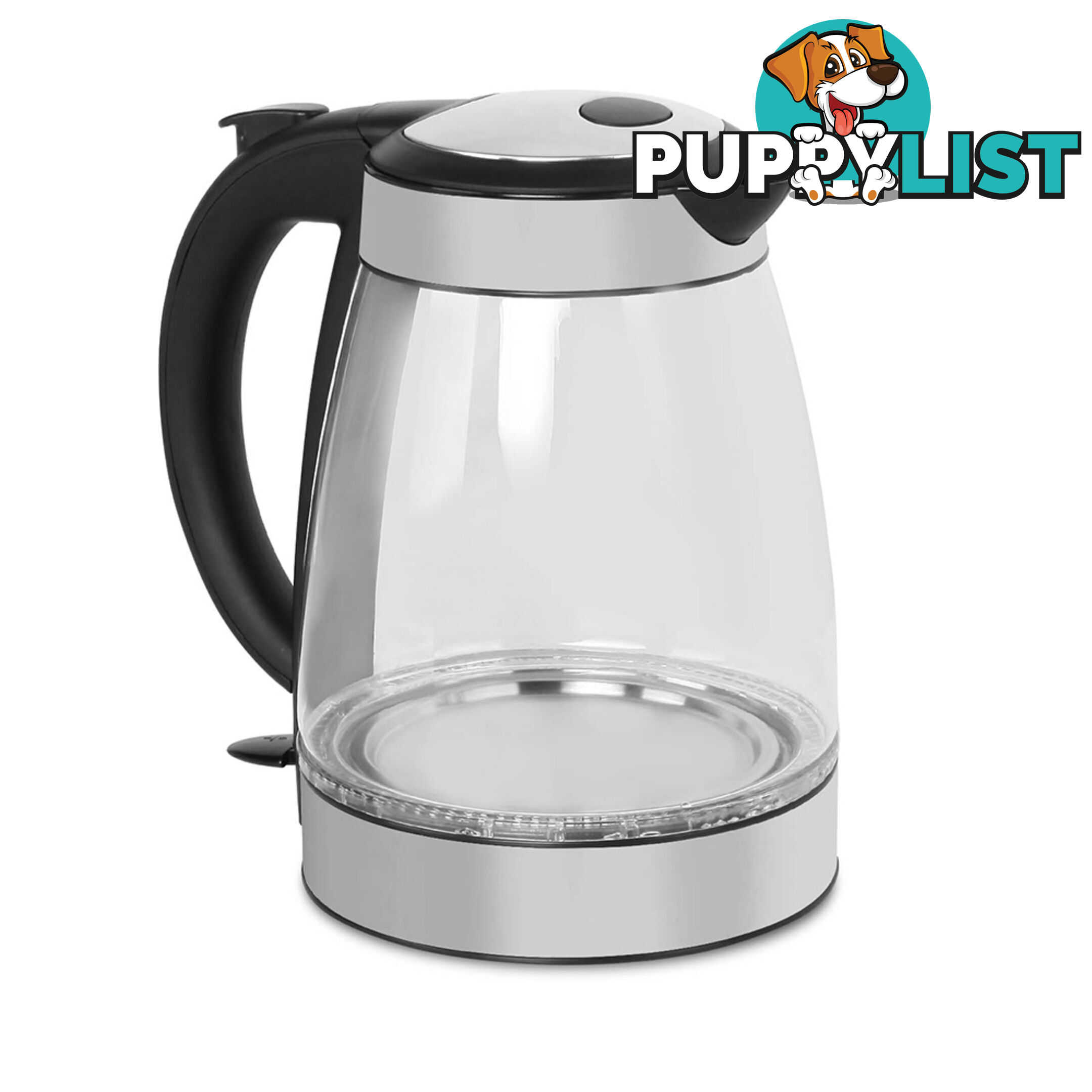 LED Cordless Glass Kettle _ 1.7L