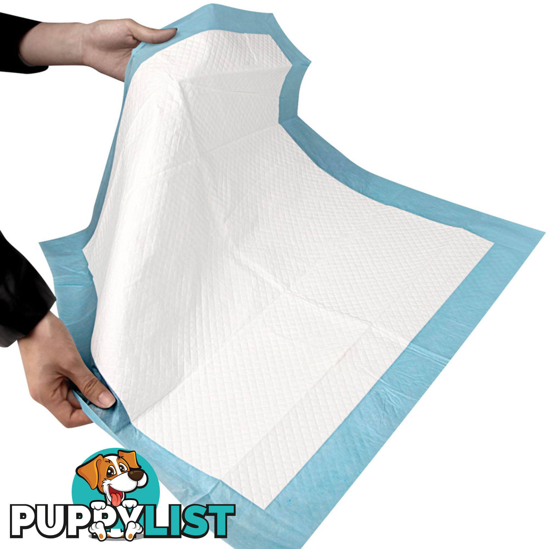 200 Puppy Pet Dog Toilet Training Pads Blue