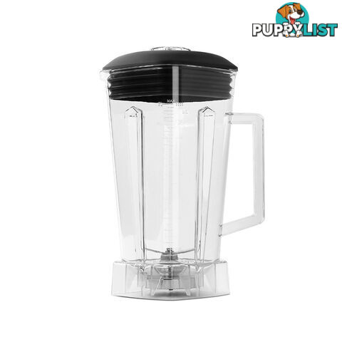 2-in-1 Food Processor & Blender 2L - Red