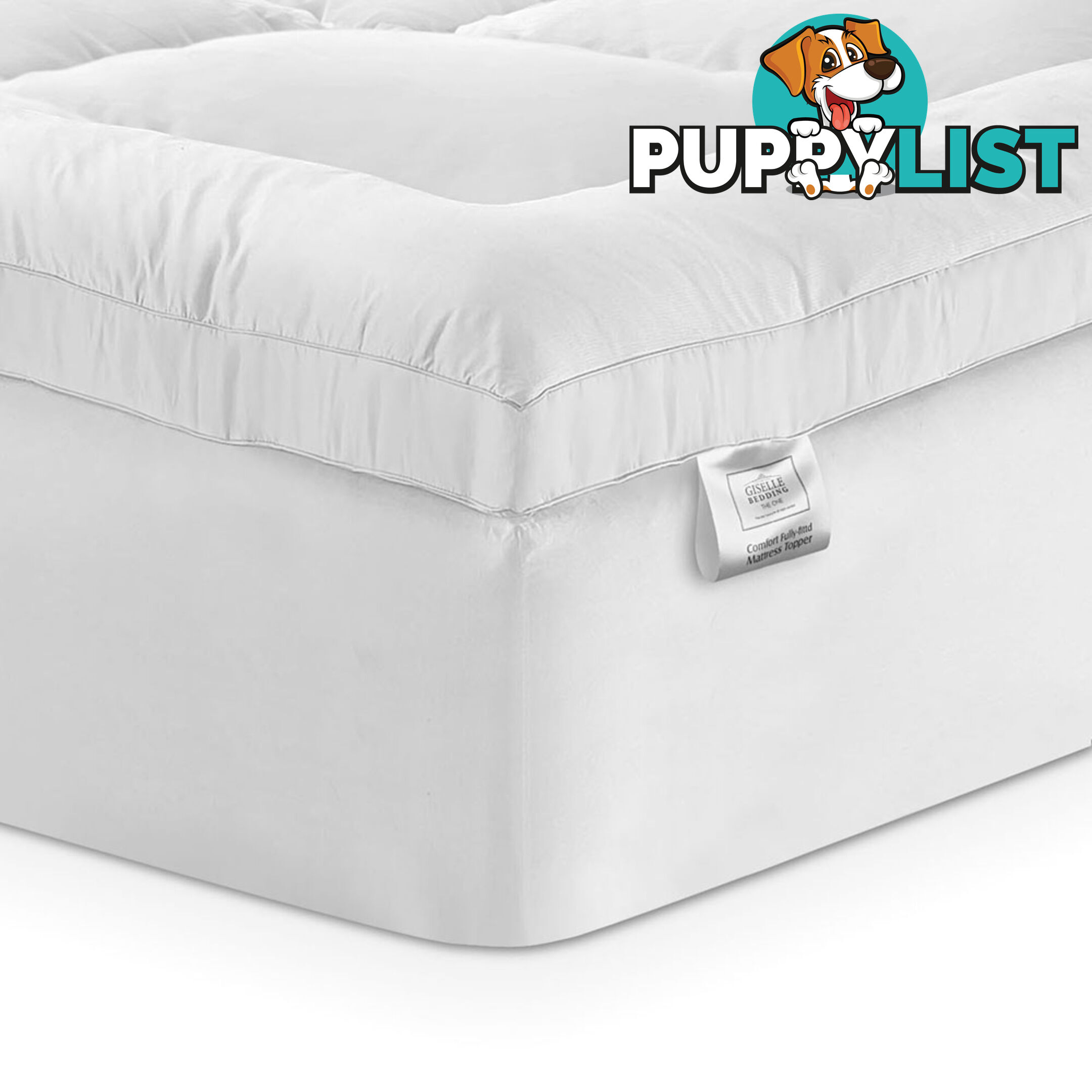 Bamboo Pillowtop Mattress Topper 5cm - Single