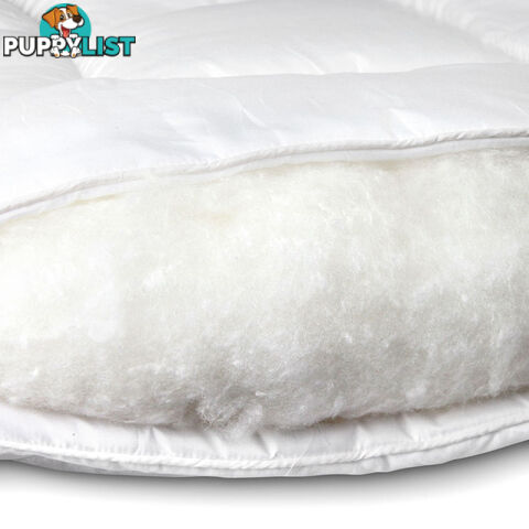 Bamboo Pillowtop Mattress Topper 5cm - Single