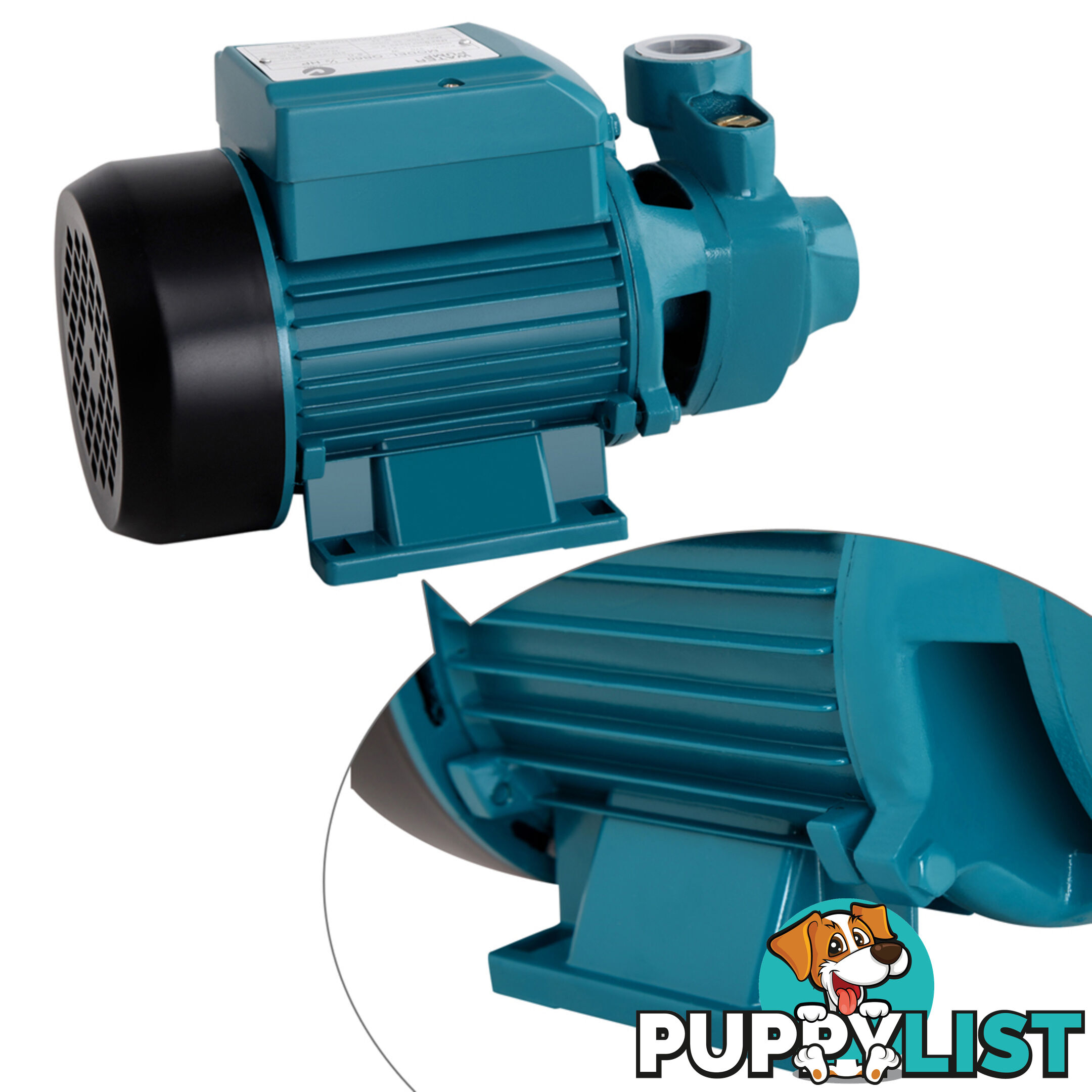 Electric Clean Water Pump 35L/Min 1/2/HP