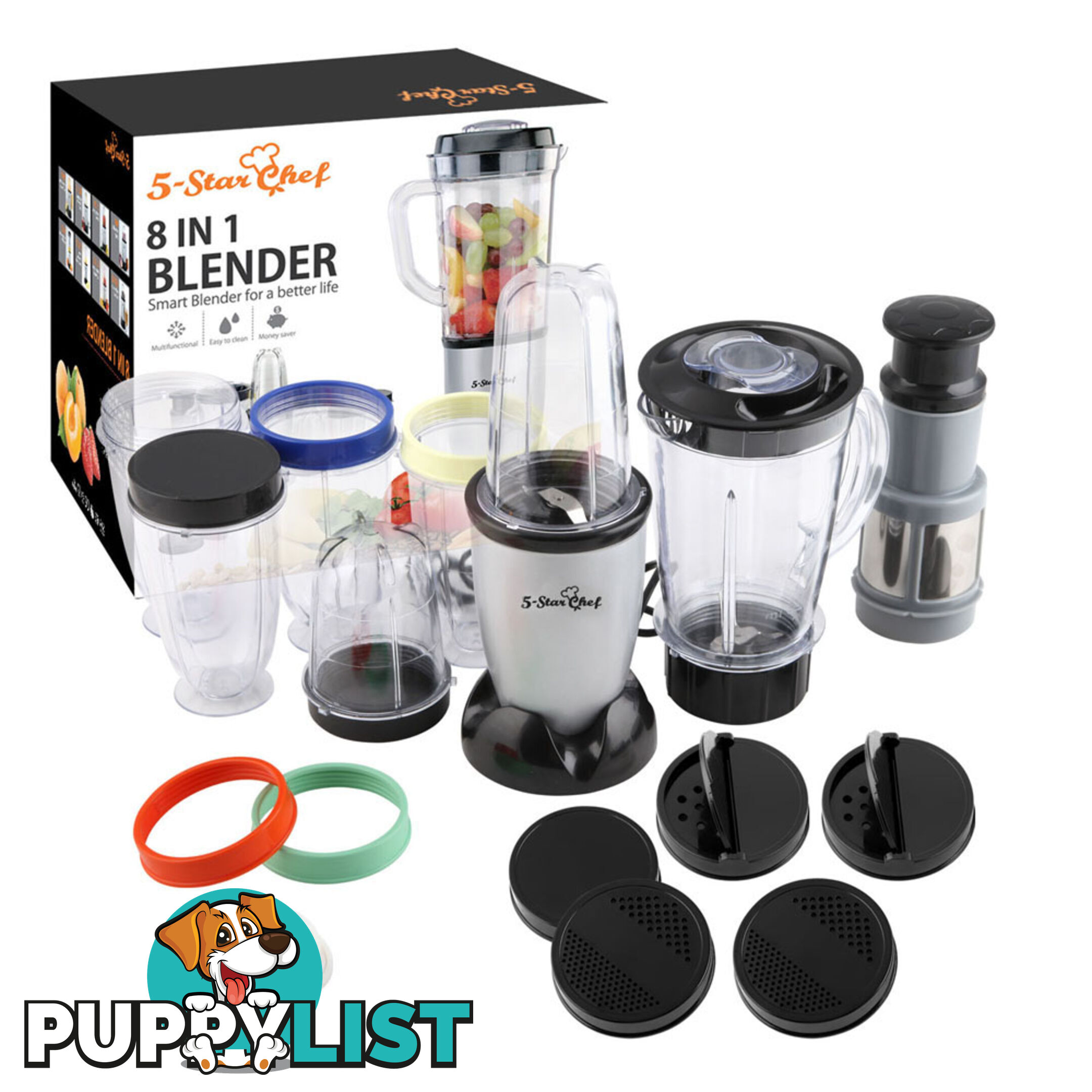 5 Star Chef Magic Blender 30PCS Fruit Juicer Mixer