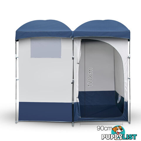 Weisshorn Camping Shower Tent - Double