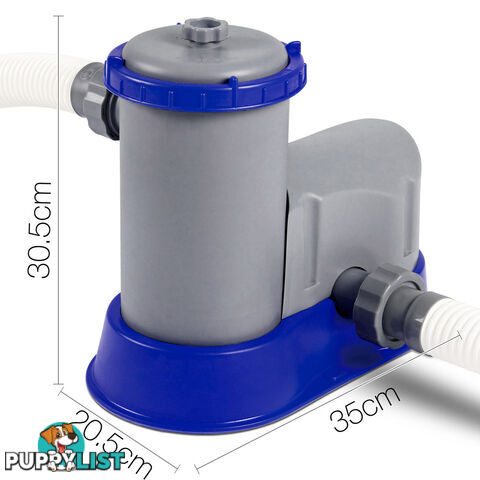 FlowClear 5,678L/H Water Pump with Filter Cartridge