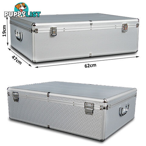 Aluminium CD DVD Bluray Storage Case Box 1000 Discs SL