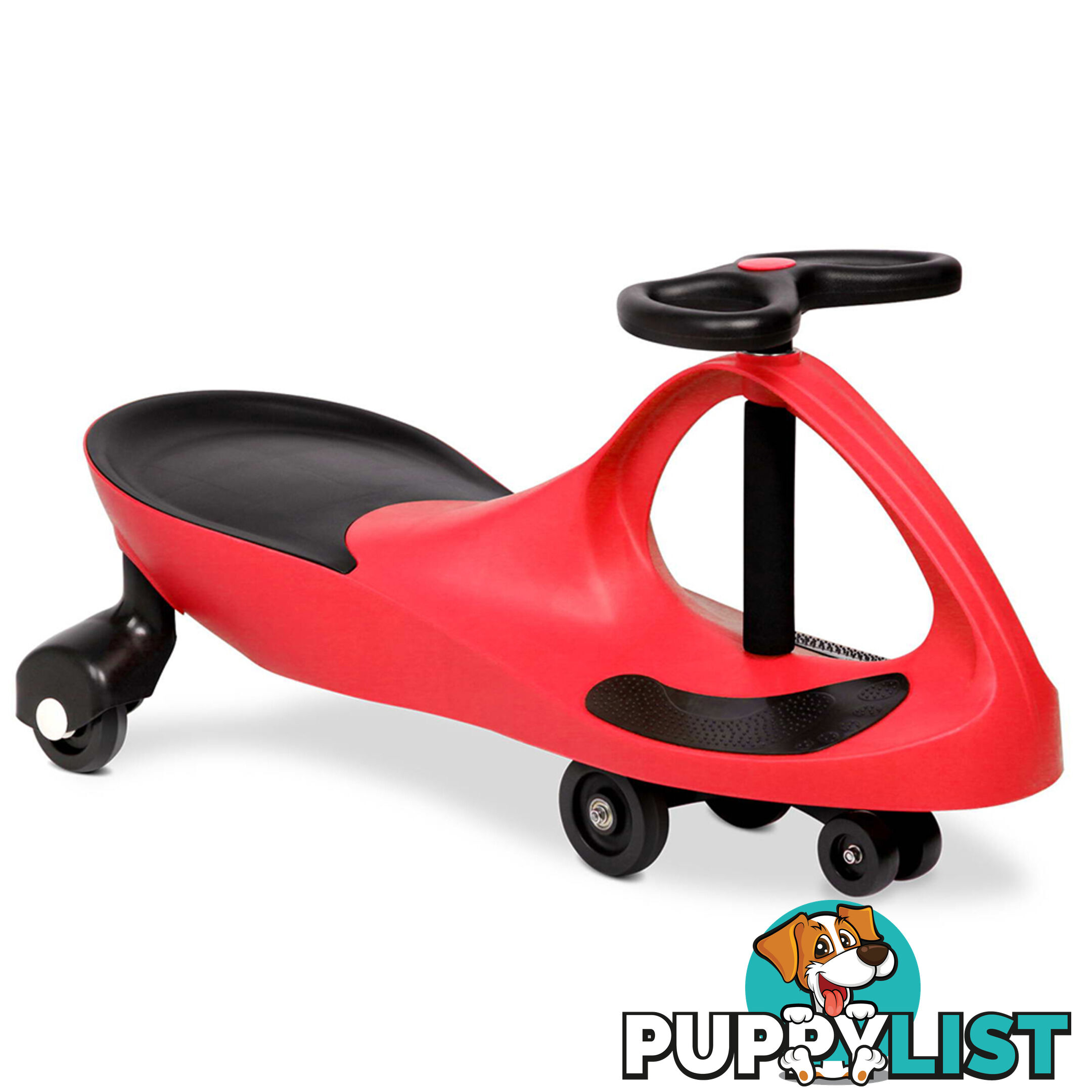 Pedal Free Swing Car - Red