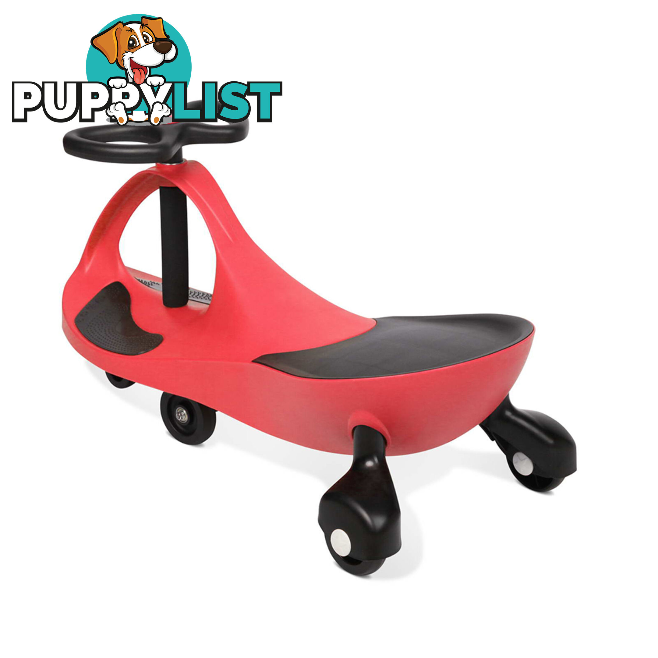 Pedal Free Swing Car - Red