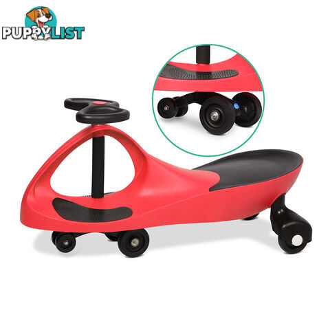 Pedal Free Swing Car - Red