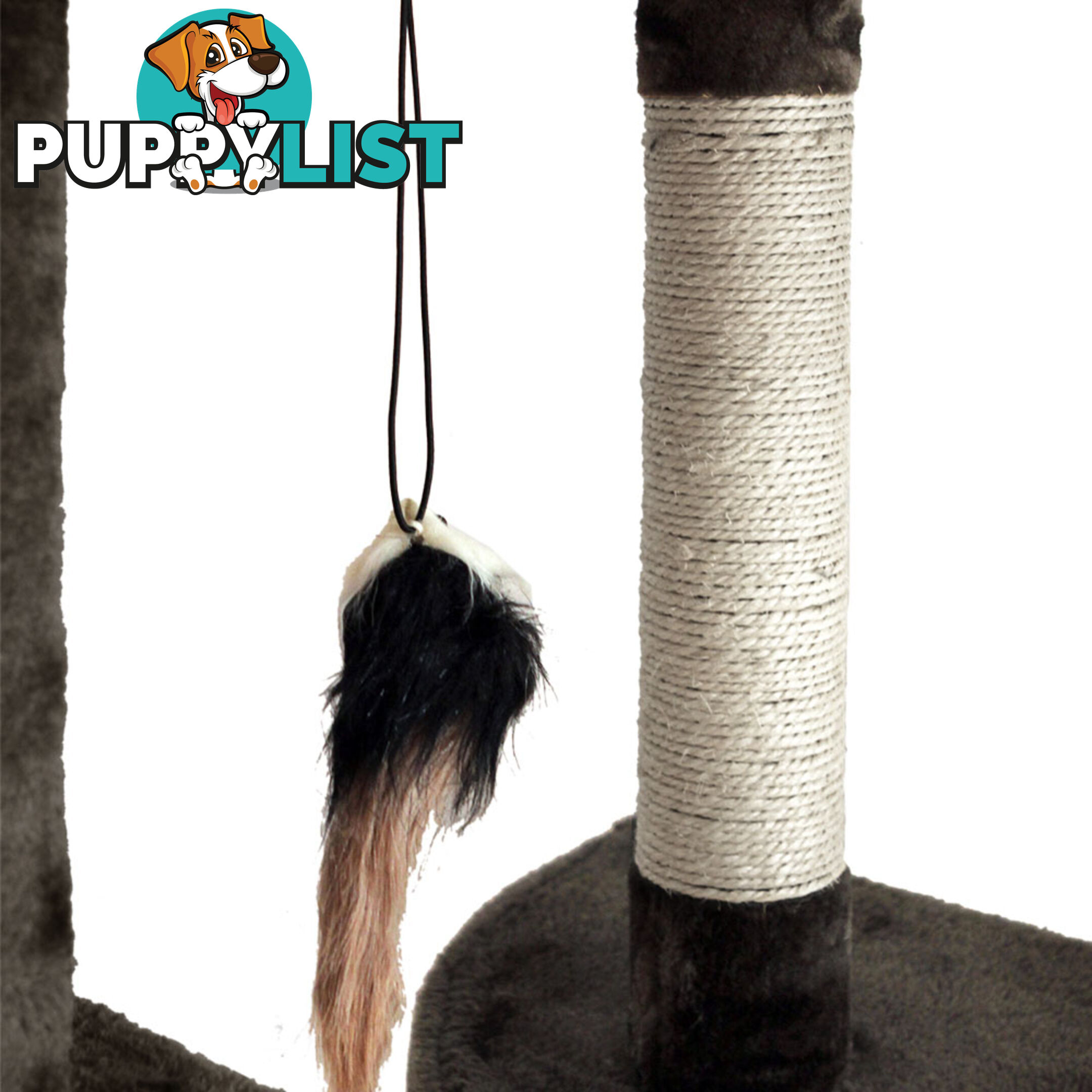 Cat Scratching Poles Post Furniture Tree 170cm Grey