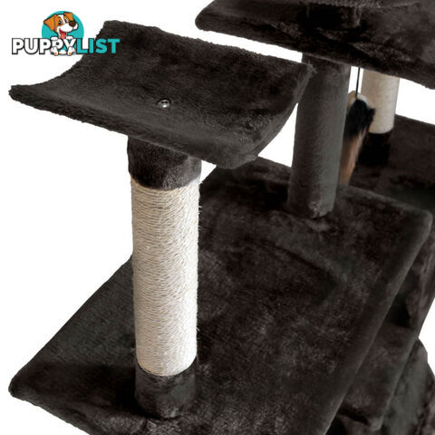 Cat Scratching Poles Post Furniture Tree 170cm Grey