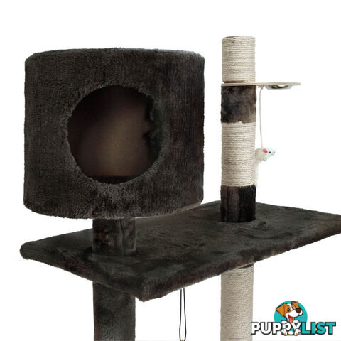 Cat Scratching Poles Post Furniture Tree 170cm Grey