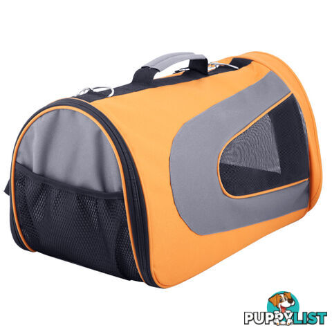 Pet Dog Cat Carrier Travel Bag Large Orange