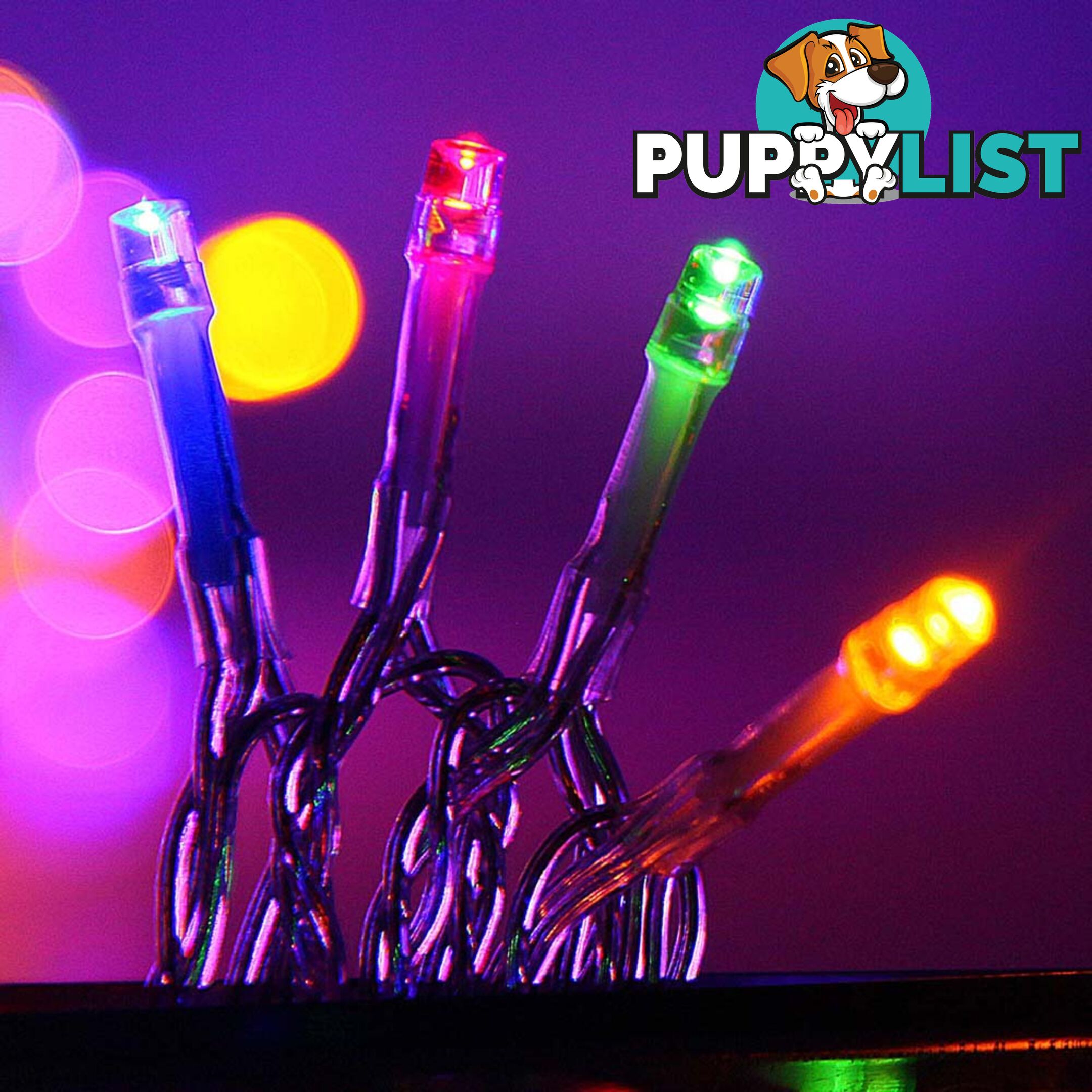 500 LED Christmas String Lights Multi Colour