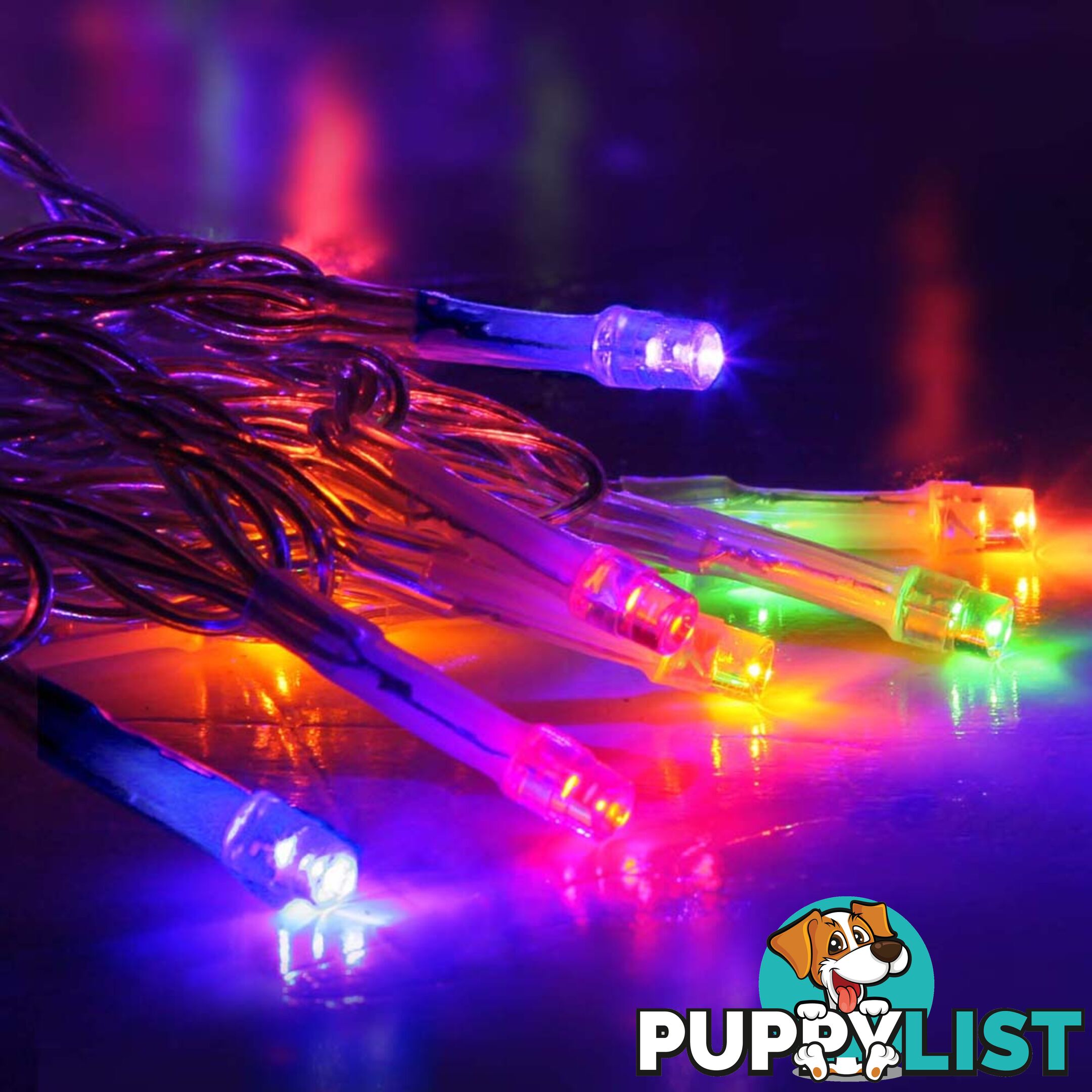 500 LED Christmas String Lights Multi Colour