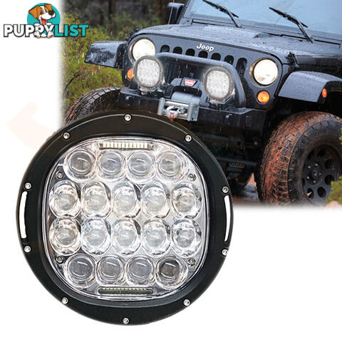 PAIR 185W CREE LED Driving Light Offroad Spotlights DRL Replace HID Bar 96W Blk