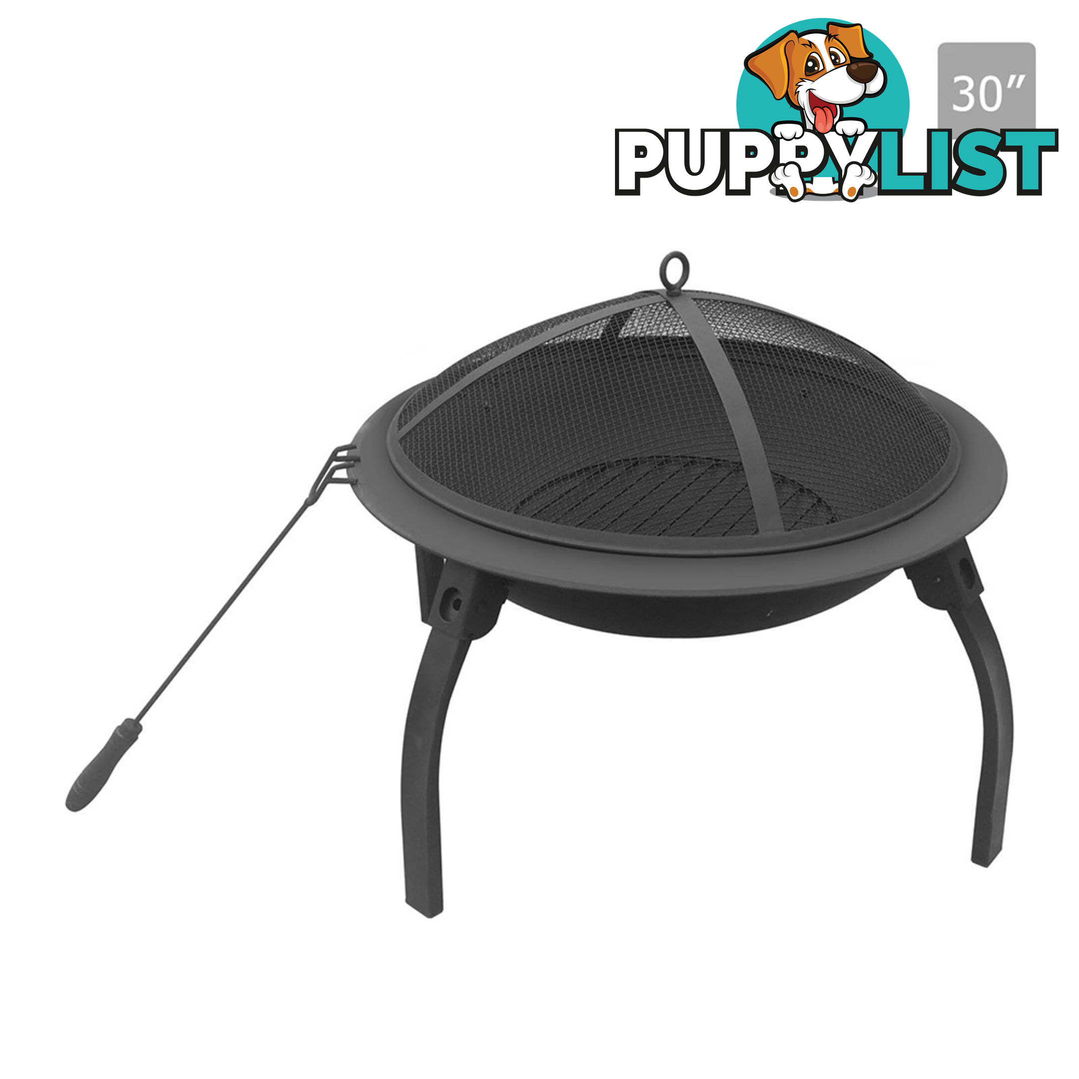 30 Inch Portable Fire Pit