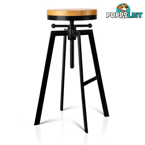 Adjustable Height Industrial Stool