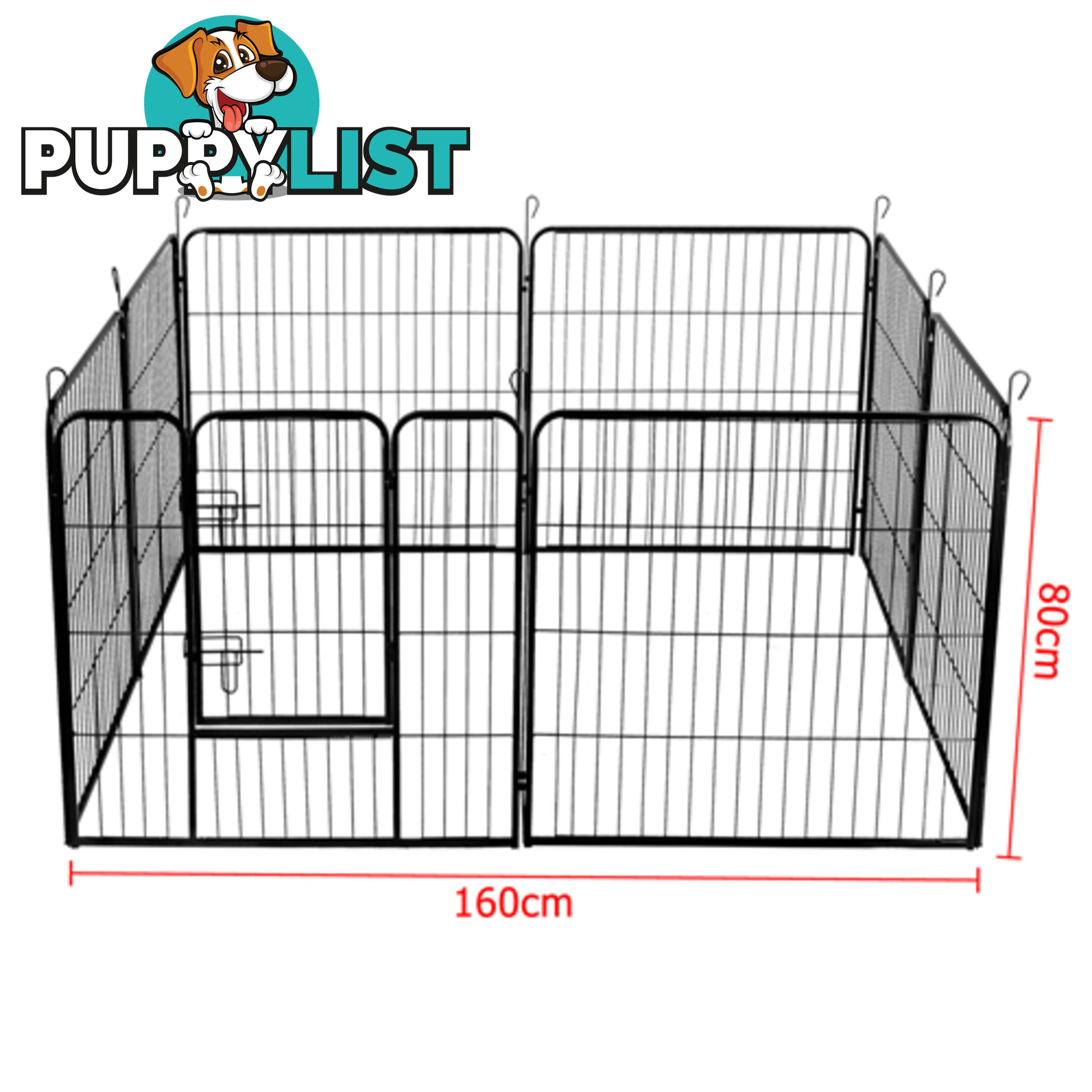 8 Panels Pet Dog Exercise Playpen