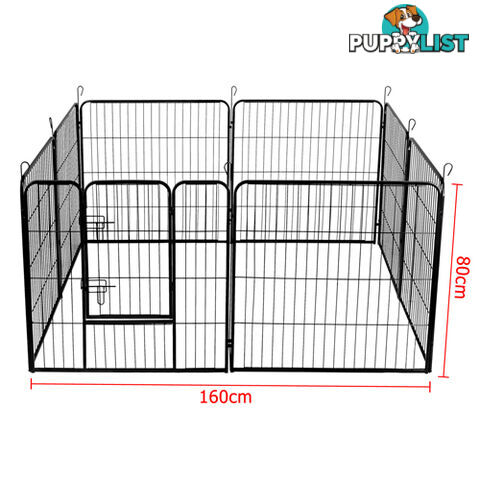 8 Panels Pet Dog Exercise Playpen